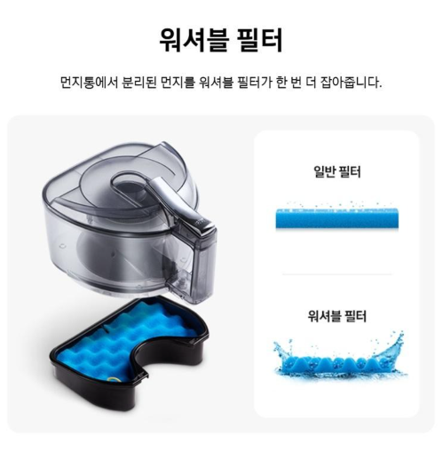 삼성전자 파워모션 2100 진공청소기 VC33M2100LB 이미지 3
